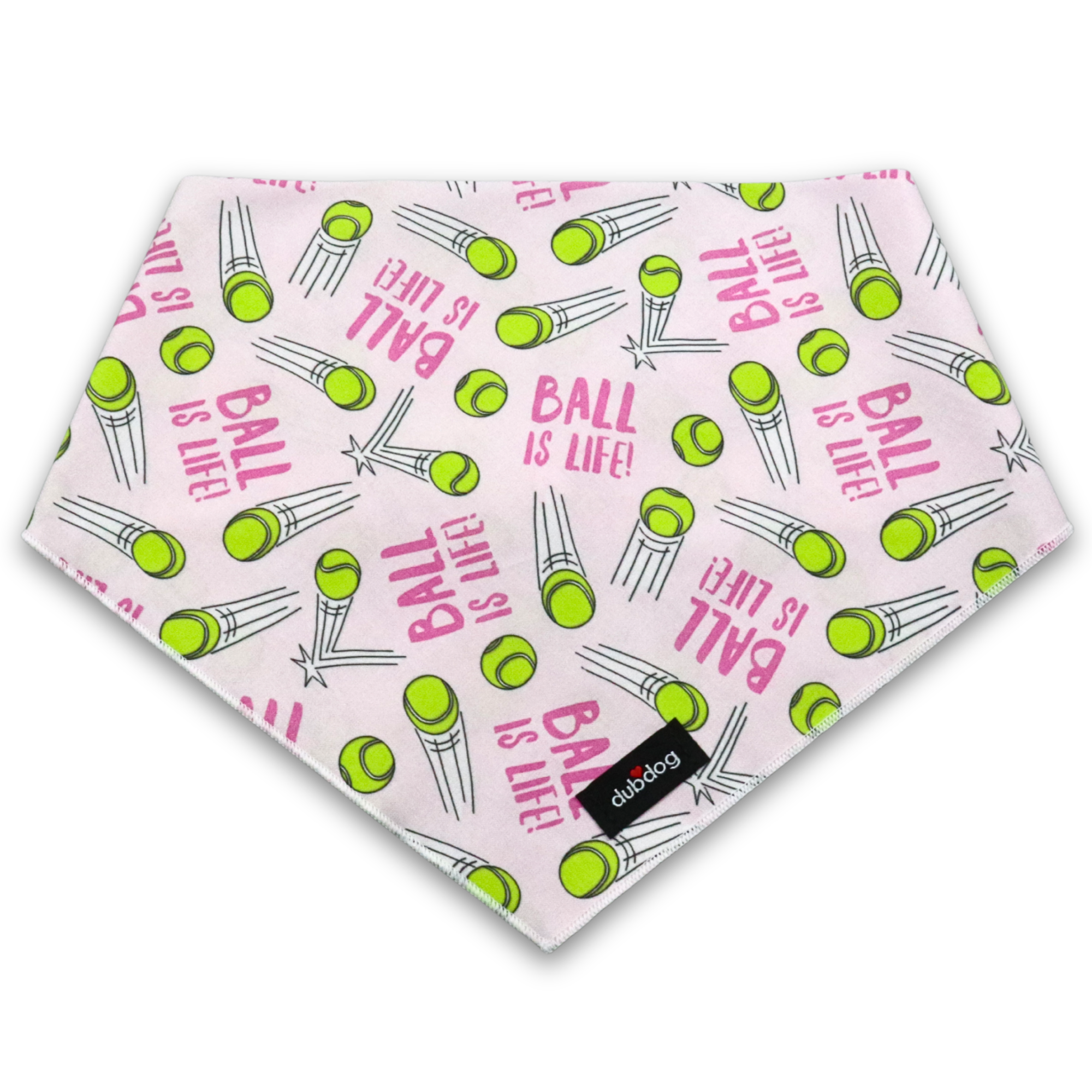 Ball is Life Pink Bandana