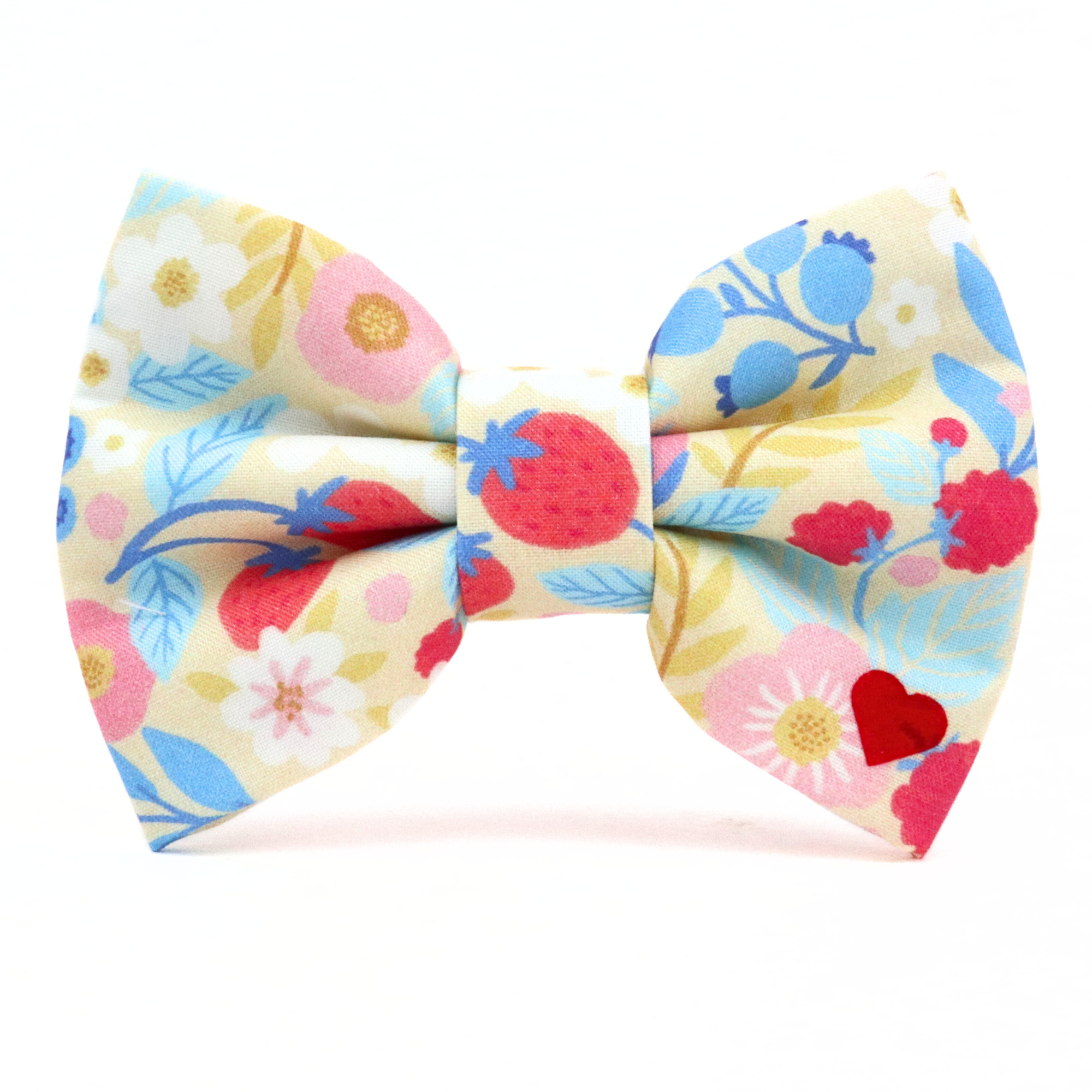 Berries & Cream Bow Tie