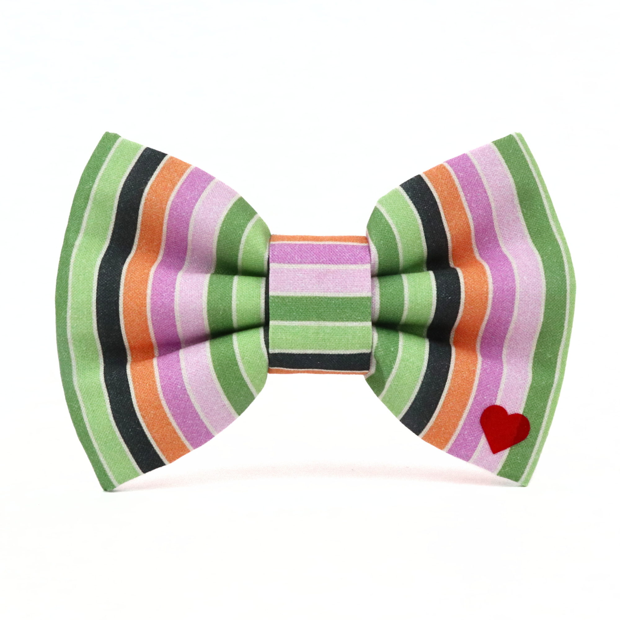 Halloween Stripe Bow Tie