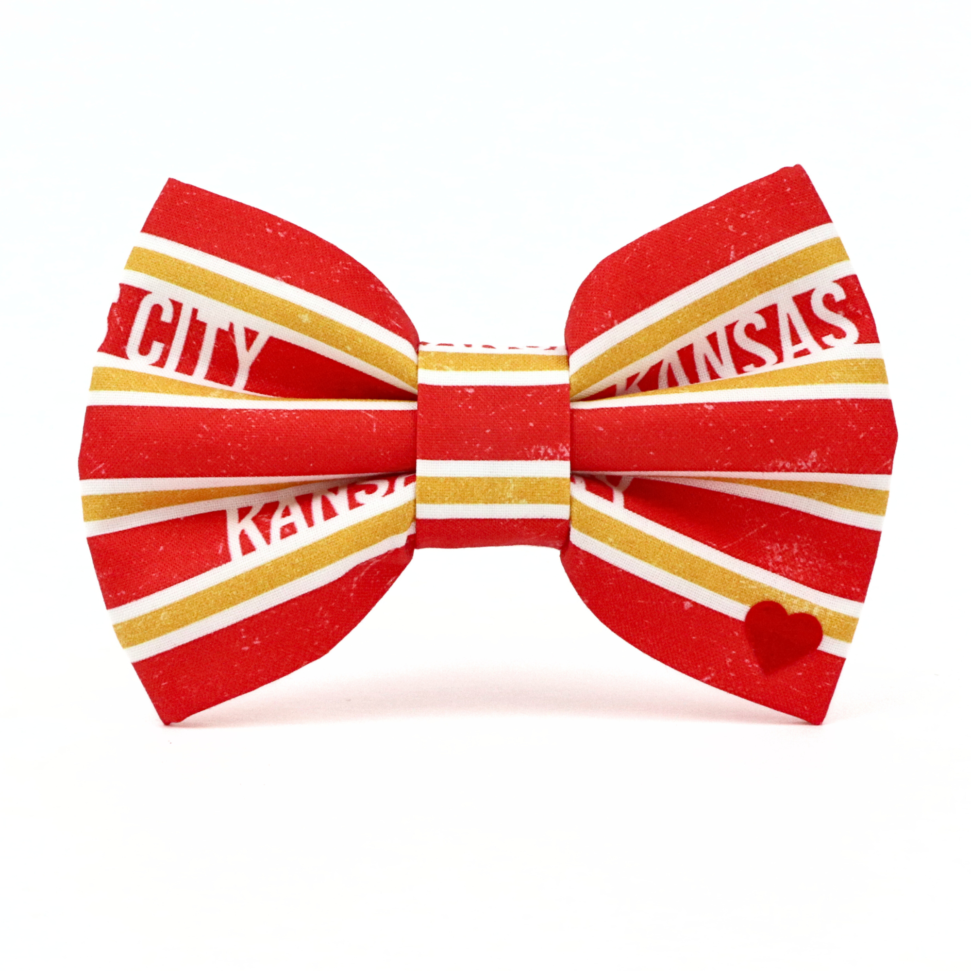 KC Stripe Bow Tie