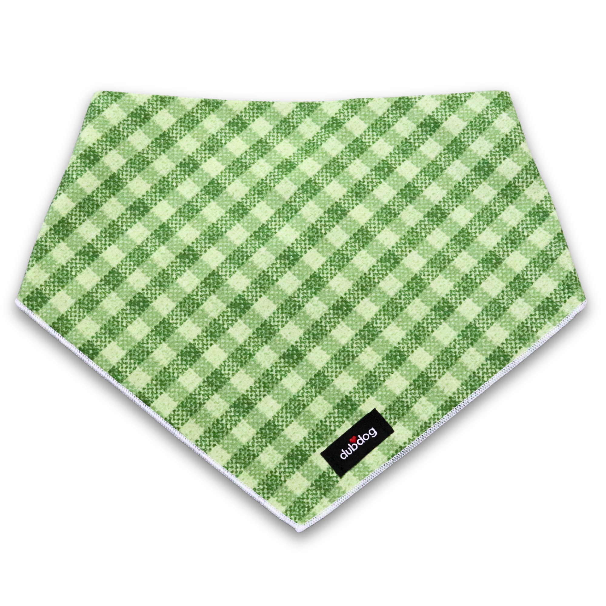 Sage Plaid Bandana