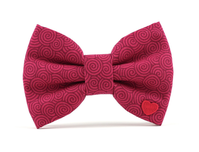 Berry Swirl Bow Tie