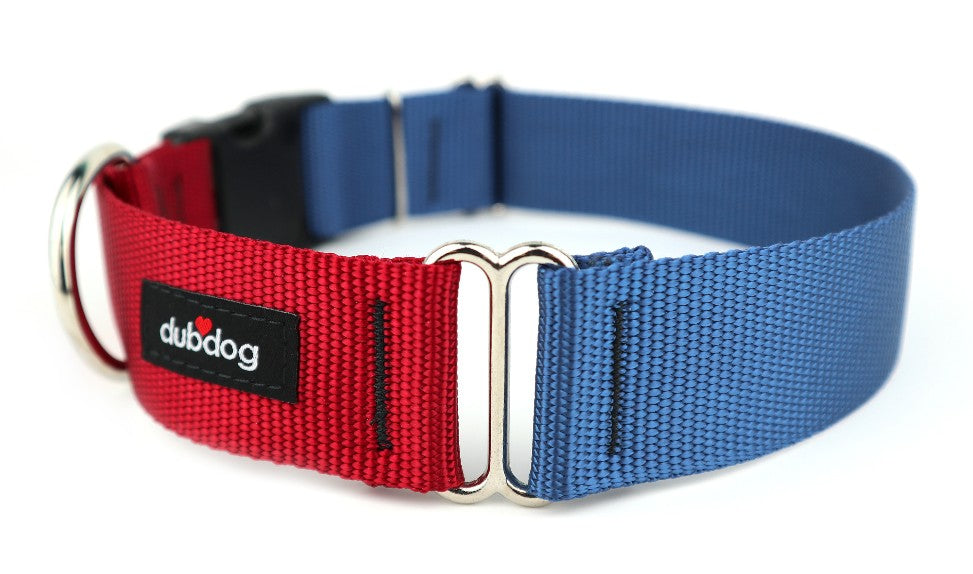 Dark Red & Navy DUO Collar