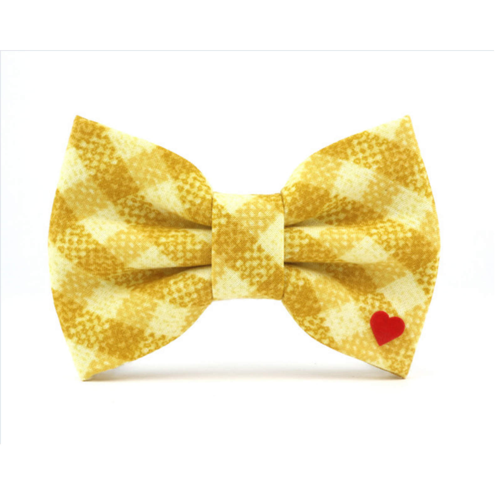 Dijon Plaid Bow Tie