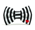 Dub-Stripe Bow Tie