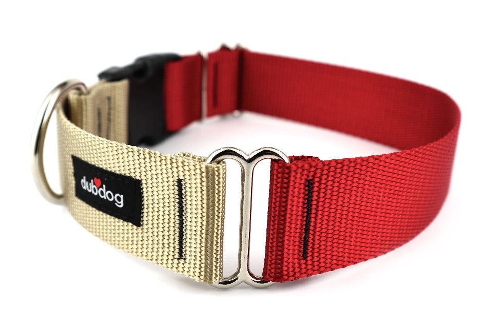 Gold & Dark Red DUO Collar