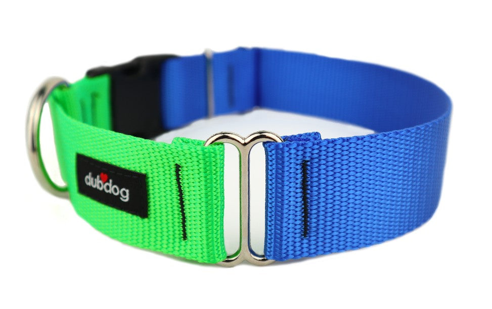 Hot Green & Royal DUO Collar
