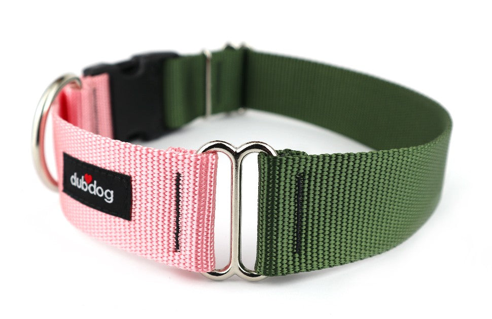 Pink & Olive DUO Collar