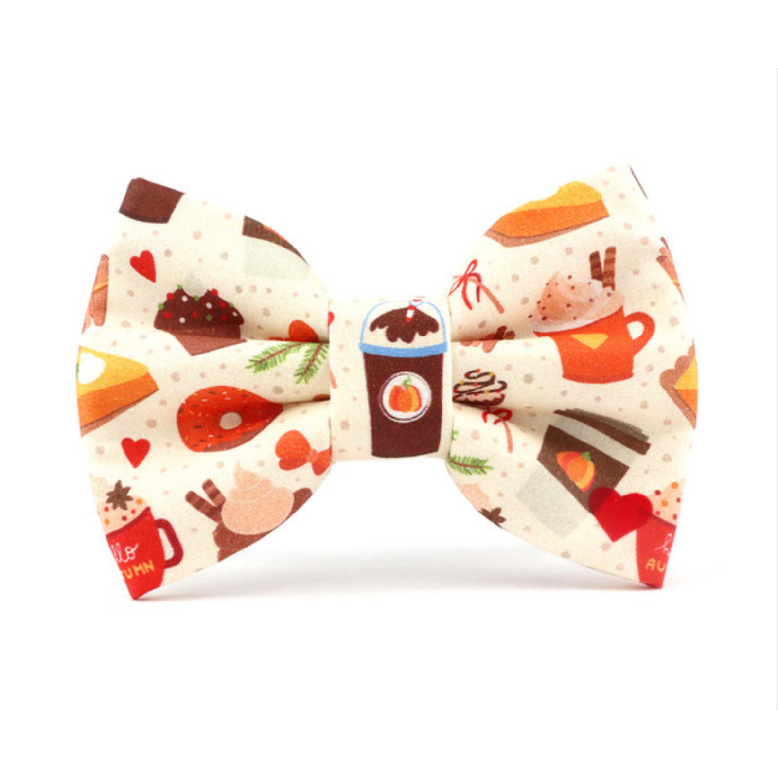 Pumpkin spice bow tie