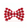 Red Check Bow Tie