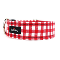 Red Check Collar