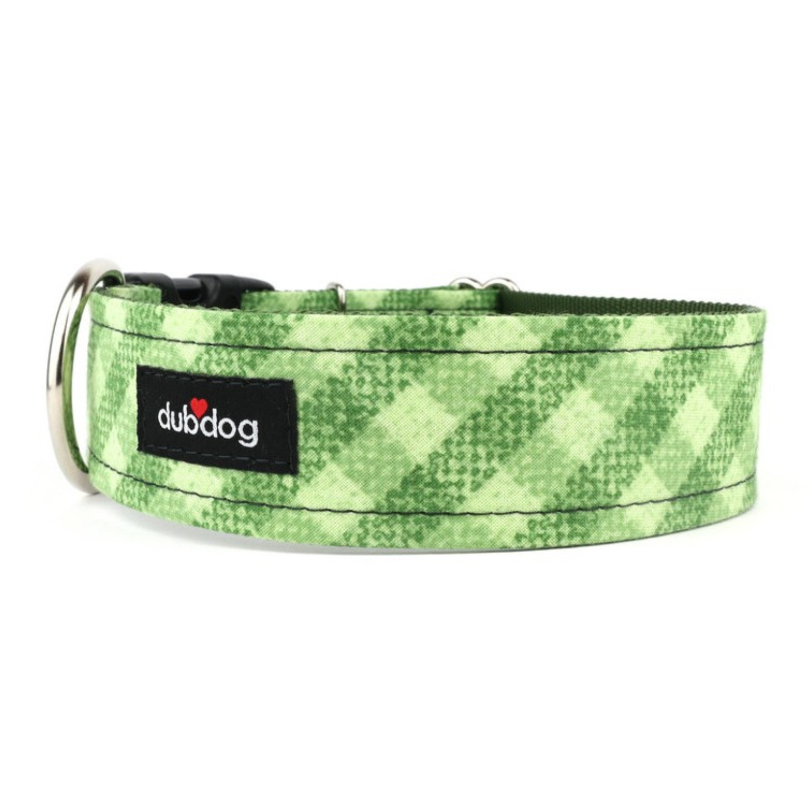 Sage Plaid Collar